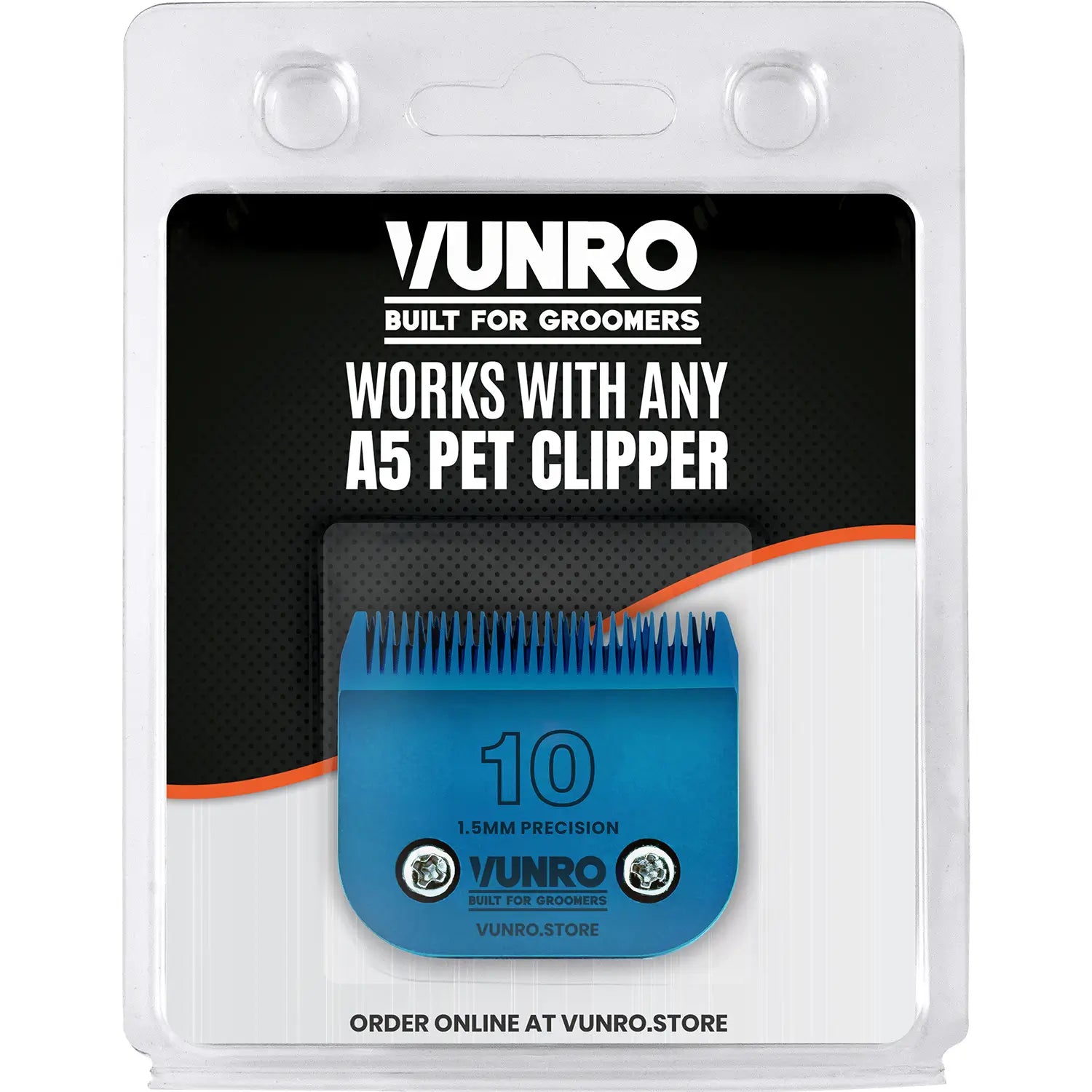 10# Blue Steel Dog Clipper Blade (1.5 mm) by VUNRO