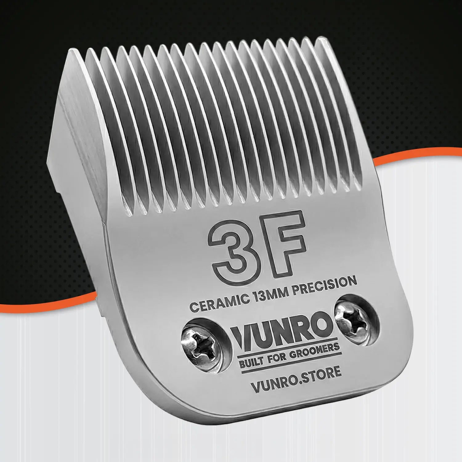 3F Ceramic Dog Clipper Blade (13 mm) by VUNRO