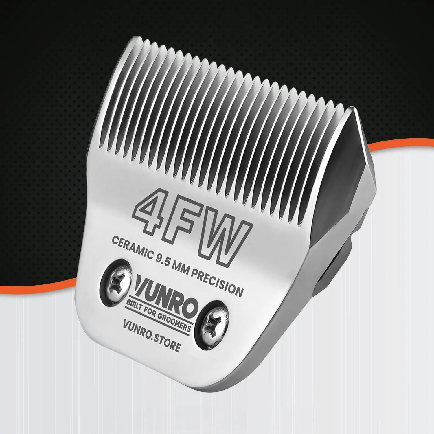 4FW Ceramic Dog Clipper Blade (9.5 mm) by VUNRO