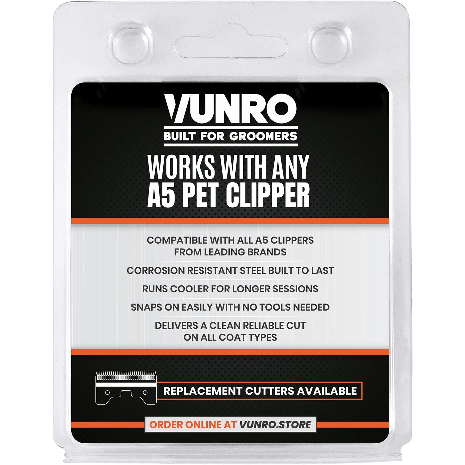 4FW Ceramic Dog Clipper Blade (9.5 mm) by VUNRO