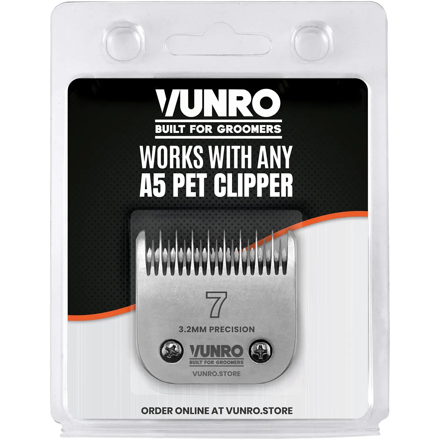 #7 Ceramic Skip Tooth Dog Clipper Blade (3.2mm) by VUNRO